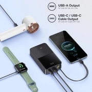 پاوربانک بیسوس مدل EnerFill FC51 Bipow2 Pro ظرفیت 20000mAh - مشکی 5