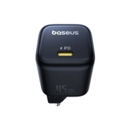 شارژر دیواری بیسوس مدل PicoGo GaN 45W - مشکی 1