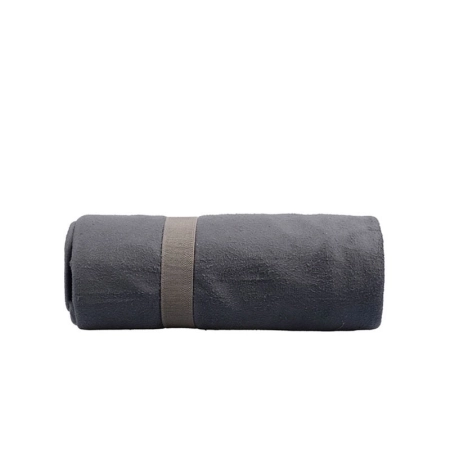 حوله سفری هپی کمپ کد 46826 سایز کوچک - طوسی