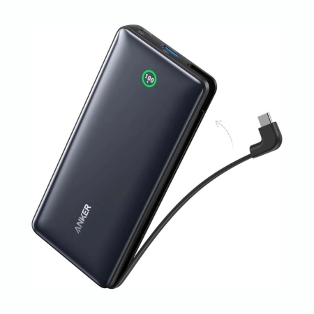 پاوربانک انکر مدل A1387H11 ظرفیت 20000mAh و توان 30W - مشکی
