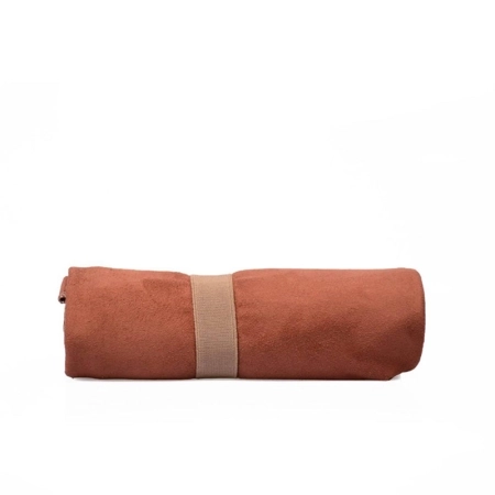 حوله سفری هپی کمپ کد 46826 سایز کوچک - آجری