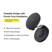 پایه نگهدارنده موبایل بیسوس مدل MagPro Foldable - مشکی