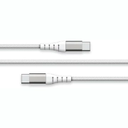 کابل شارژر سریع USB-C به USB-C فورس مدل FPLICC2MW طول 2m - سفید