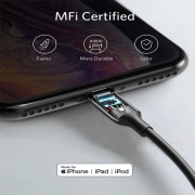 کابل شارژ USB-A به لایتنینگ انکر مدل A8813H11 طول 1.8m - مشکی