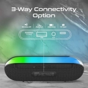 اسپیکر بلوتوثی قابل حمل پرومیت مدل LUMIBAR با نورپردازی RGB 1