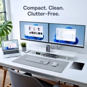 داک استیشن دوازده پورت بیسوس مدل Nomos NU1 Air Win – خاکستری
