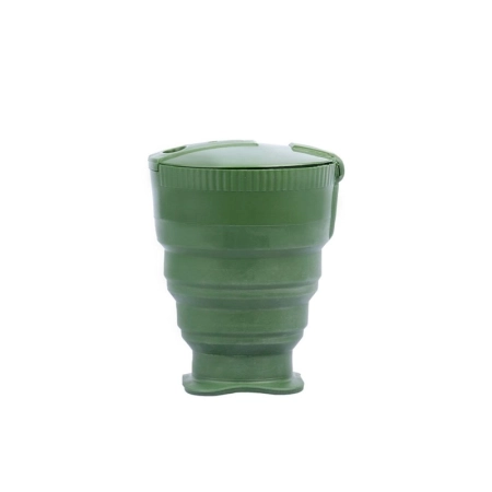 لیوان تاشو لایف کمپ کد 45841 ظرفیت 250ml – سبز یشمی