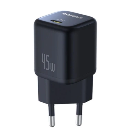 شارژر دیواری بیسوس مدل PicoGo GaN 45W - مشکی