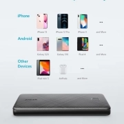 پاوربانک انکر مدل PowerCore Slim A1245 ظرفیت 10000mAh - مشکی 1