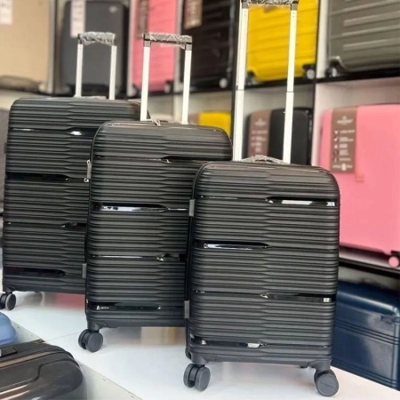 ست 3 عددی چمدان سینسنت کارینا مدل CK40157-(20-24-28) – مشکی