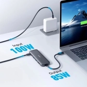 هاب USB-C پنج پورت انکر مدل A8355H11 - مشکی
