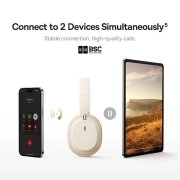 هدفون بلوتوثی بیسوس مدل Bowie D05 - سفید