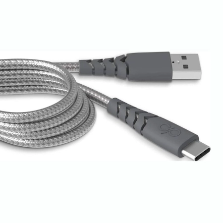 کابل شارژ سریع USB-A به USB-C فورس مدل FPCBLAC2MG طول 2m - خاکستری