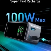 پاوربانک انکر مدل a1336011 ظرفیت 20000mAh و توان 200W - مشکی
