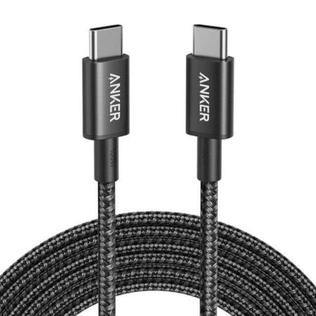 کابل شارژر سریع USB-C به USB-C انکر مدل A8757H112 طول 1.8m - مشکی