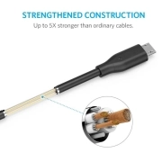 کابل شارژ USB-A به MicroUSB انکر مدل A8133H11 طول 1.8m - مشکی
