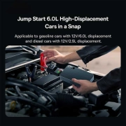 جامپ استارتر چندکاره بیسوس مدل Super Energy Pro+ 1200A ظرفیت 12000mAh - مشکی