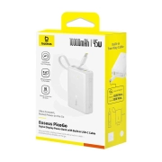 پاوربانک بیسوس مدل PicoGo ظرفیت 10000mAh - سفید