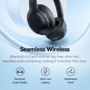 هدفون بلوتوثی بیسوس مدل Bass BH1 Lite – مشکی