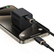 کابل شارژ سریع USB-C به USB-C بیسوس مدل Dura 100W طول 2m – طلایی/مشکی
