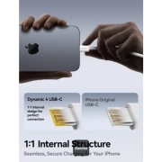 کابل شارژ سریع USB-C به USB-C بیسوس مدل Dynamic 4 Series طول 1m- سفید 2