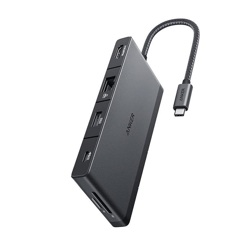 هاب 9 پورت USB-C انکر 552 مدل A8373H11 – مشکی