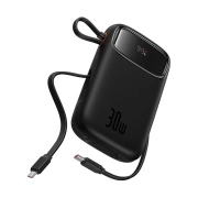 پاوربانک بیسوس مدل PPQD4-10C ظرفیت 10000mAh و توان 30W - مشکی 1