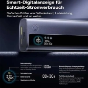پاوربانک بیسوس مدل EnerGeek GR11 ظرفیت 10000mAh و توان 145w - خاکستری