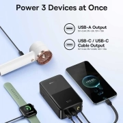 پاوربانک بیسوس مدل EnerFill FC51 Bipow 2 Pro ظرفیت 30000mAh - مشکی
