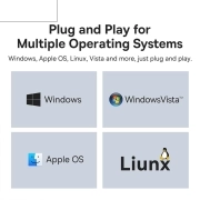 هاب 4 پورت USB-A بیسوس مدل Lite Series WKQX030001 - مشکی 6