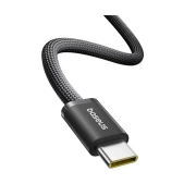 کابل شارژ سریع USB-C به USB-C بیسوس مدل CB000160 طول 1m- مشکی 1