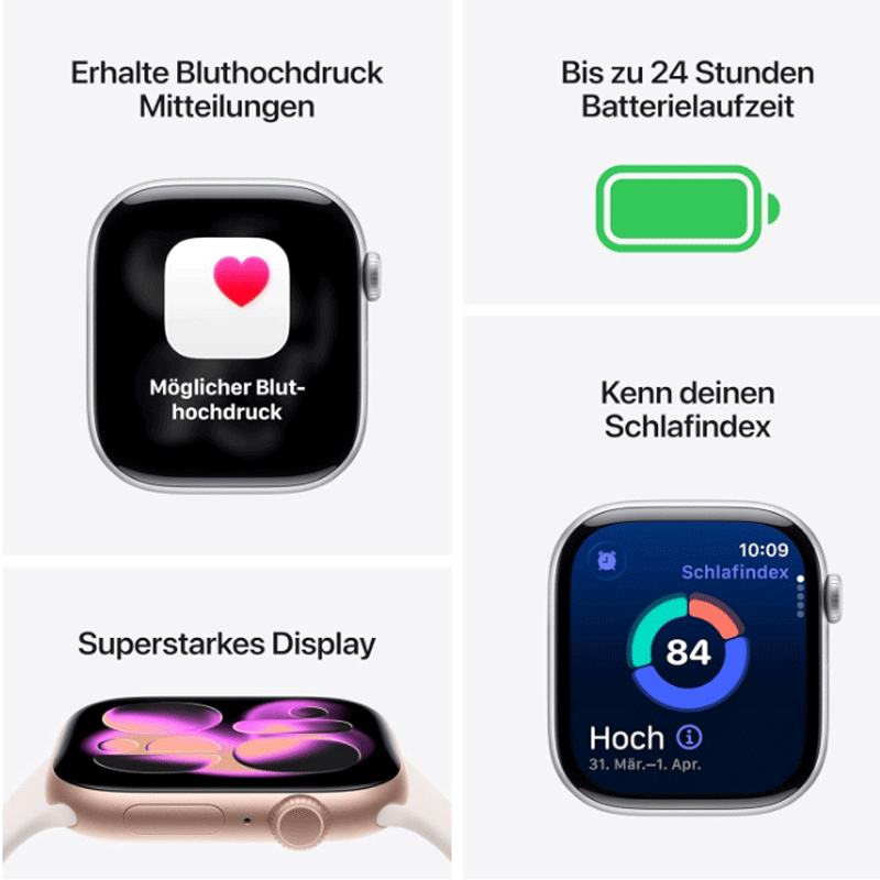 ساعت هوشمند اپل مدل Series 11 46mm بند سیلیکونی - مشکی 1