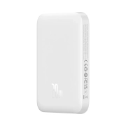پاوربانک مگنتی بیسوس مدل Mini Air PPCXM06A ظرفیت 6000mAh – سفید 2