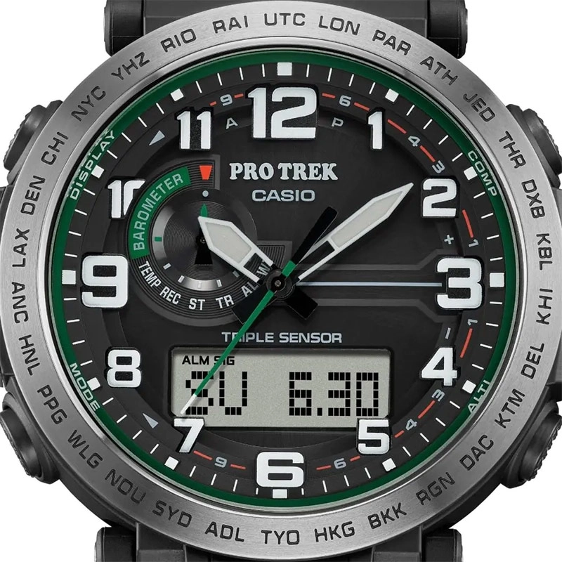 ساعت مچی مردانه کاسیو PRO-TREK مدل PRG-601-1DR