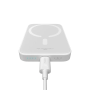 پاوربانک مگنتی بیسوس مدل Mini Air PPCXM06A ظرفیت 6000mAh – سفید 3