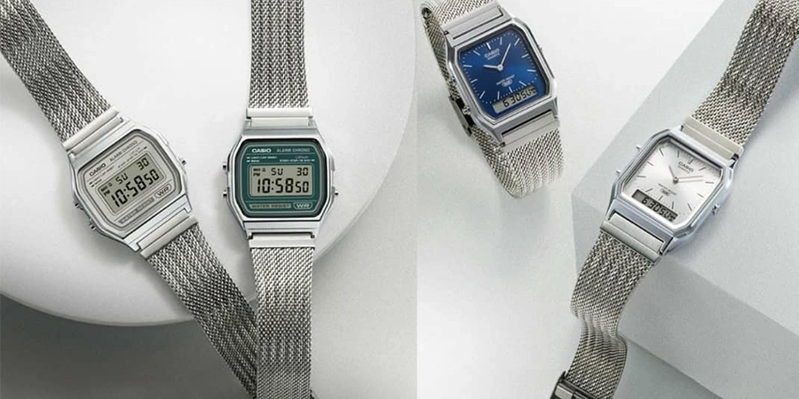 بازگشت دو کلاسیک محبوب کاسیو با استایلی تازه! A158WEM & AQ-230EM
