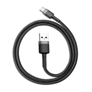 کابل شارژ سریع USB-A به USB-C بیسوس مدل Cafule 3A طول 0.5m - مشکی/خاکستری