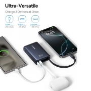 پاوربانک بیسوس مدل PicoGo ظرفیت 10000mAh و توان 45W - مشکی 2