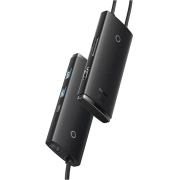 هاب 6 پورت USB-C بیسوس مدل Lite Series WKQX050001 - مشکی 2