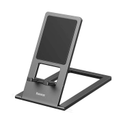 هولدر موبایل بیسوس مدل Foldable Metal - خاکستری