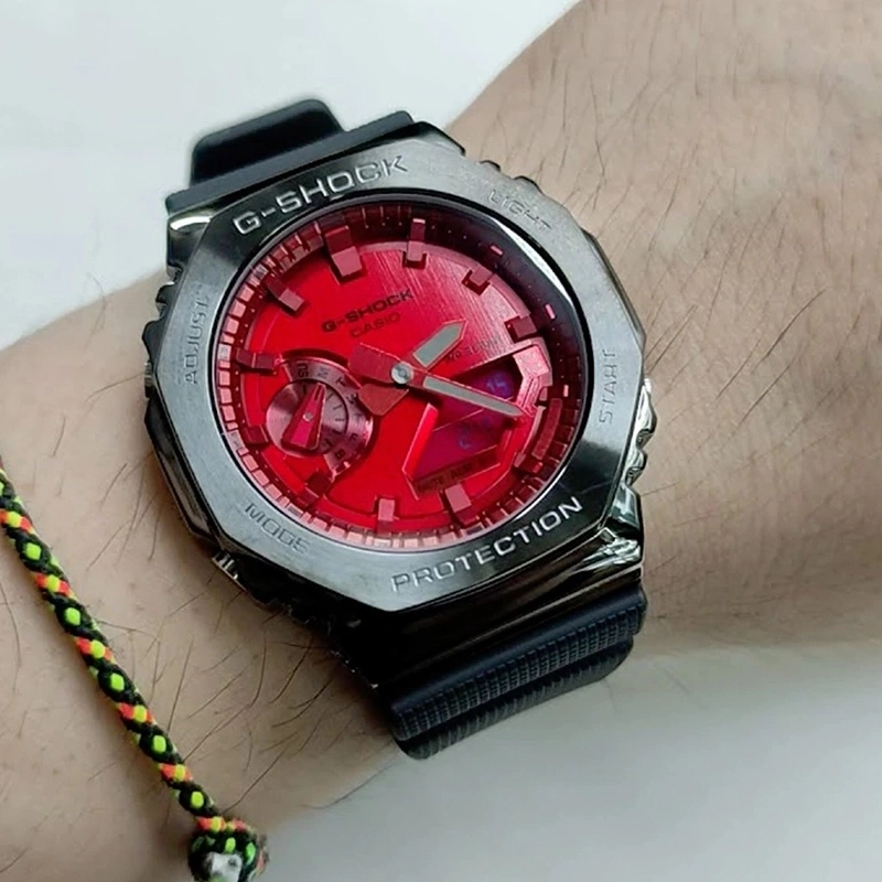 ساعت مچی مردانه کاسیو G-SHOCK مدل GM-2100B-4ADR 5