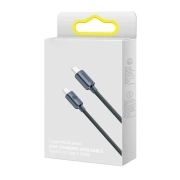کابل شارژ سریع USB-C به USB-C بیسوس مدل Crystal Shine 100W طول 1.2m – مشکی