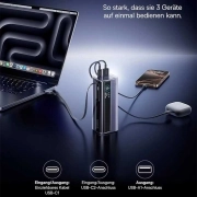 پاوربانک بیسوس مدل EnerGeek GR11 ظرفیت 10000mAh و توان 145w - خاکستری
