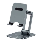 هولدر موبایل بیسوس مدل Biaxial Foldable Metal - خاکستری