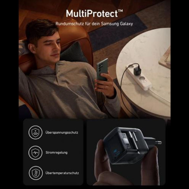 شارژر دیواری انکر مدل A2643G11 45W - مشکی 2