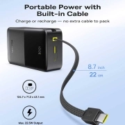 پاوربانک بیسوس مدل EnerFill FC51 Bipow 2 Pro ظرفیت 30000mAh - مشکی