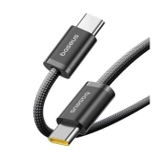 کابل شارژ سریع USB-C به USB-C بیسوس مدل CB000160 طول 1m- مشکی