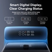 پاوربانک بیسوس مدل PPBLD100HD ظرفیت 20000mAh و توان 100W - مشکی 1