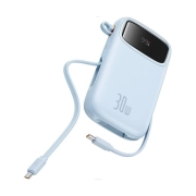 پاوربانک بیسوس مدل PPQD4-20C ظرفیت 20000mAh و توان 30W - آبی 1