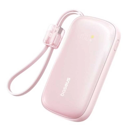 پاوربانک بیسوس مدل EnerFill FC21 Qpow 3 ظرفیت 20000mAh و توان 45W - صورتی